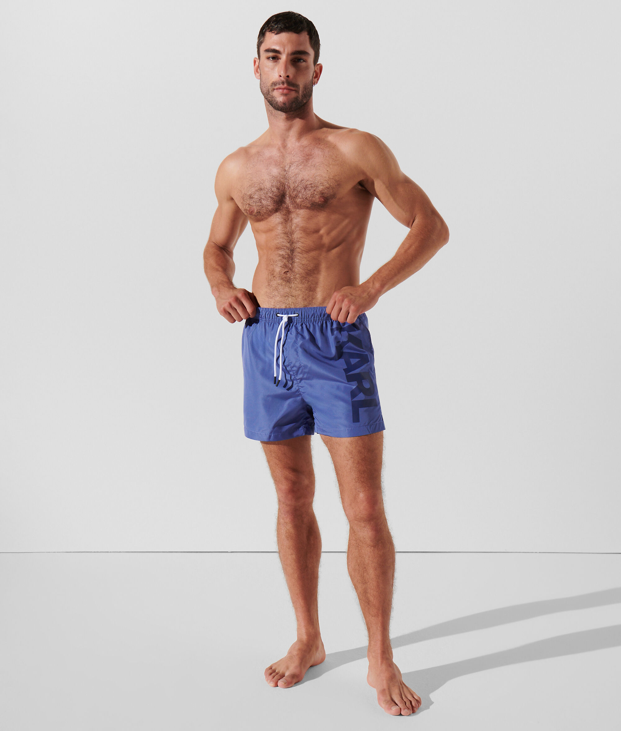 (image for) Refined KARL LOGO SHORT SWIMMING TRUNKS